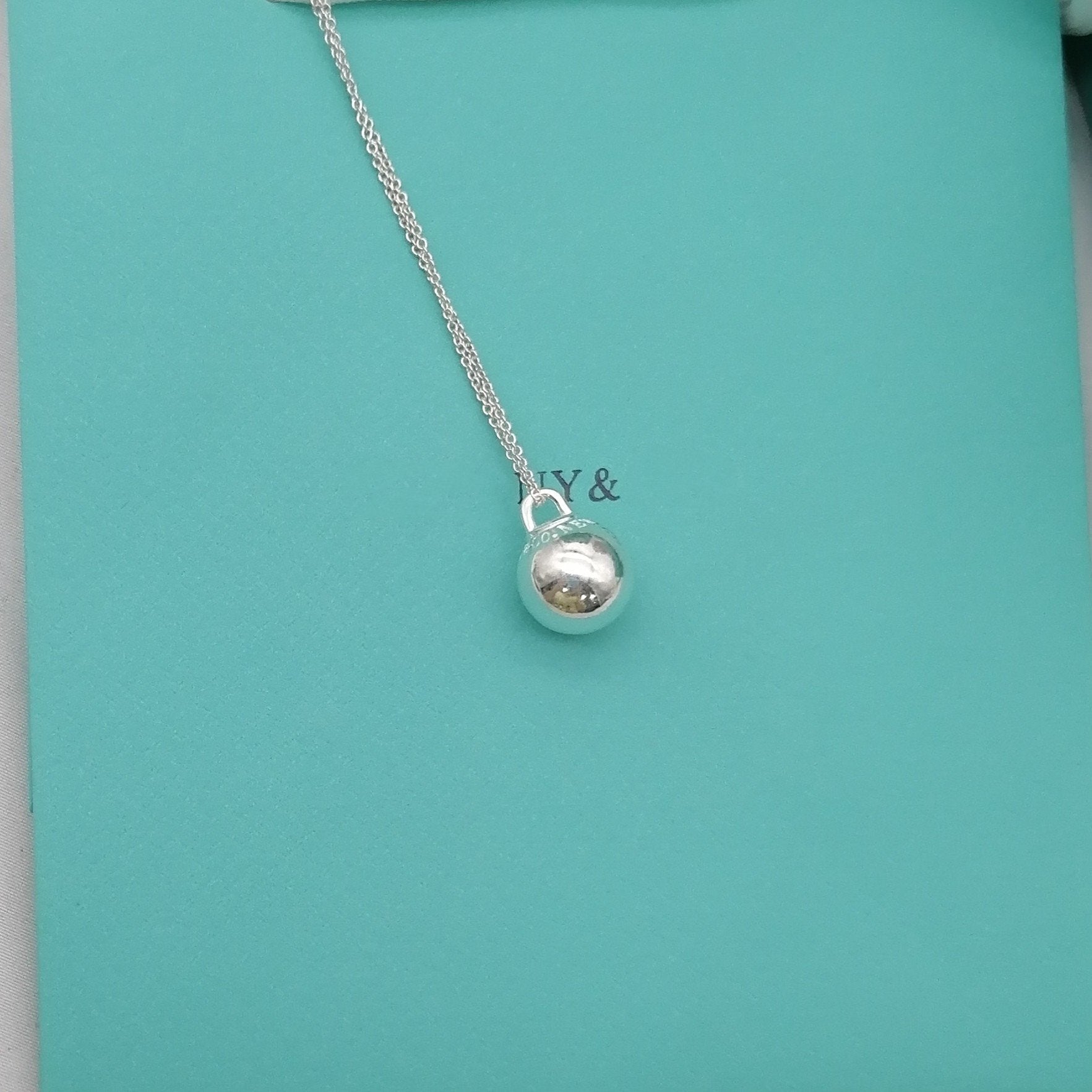 TIFFANY HARDWEAR BALL PEDANT NECKLACE