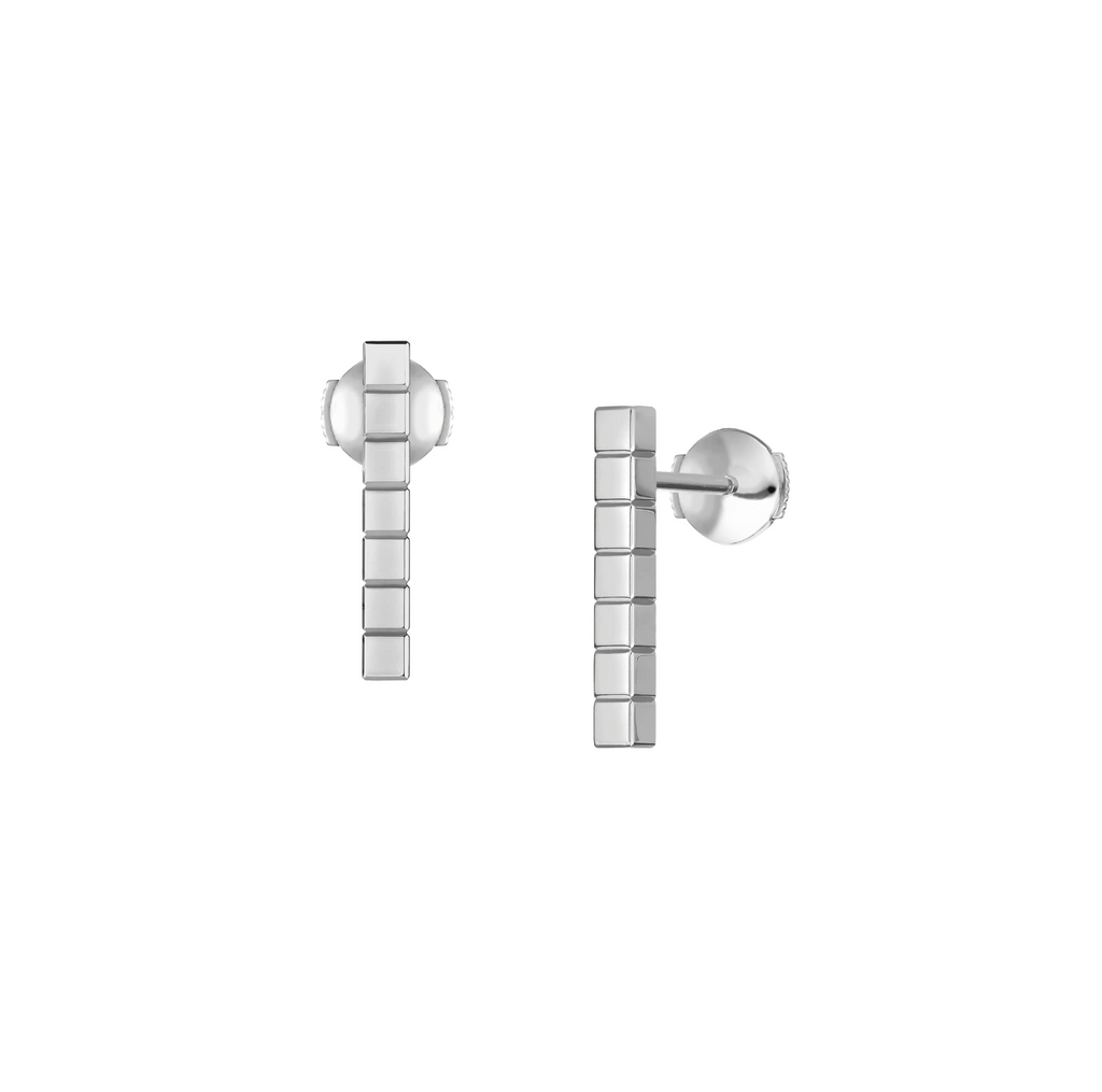 CHOPARD ICE CUBE SILVER EARRINGS