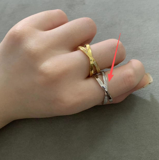 TIFFANY ATLAS X DIAMOND RING