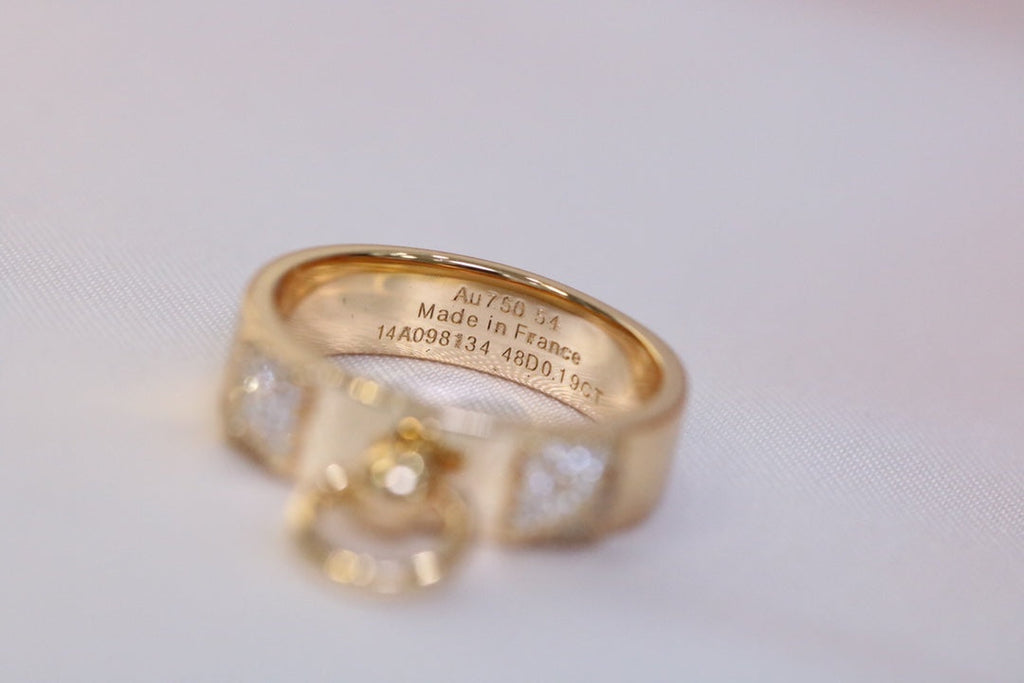 HERMES HM RING DIAMOND BRACELET
