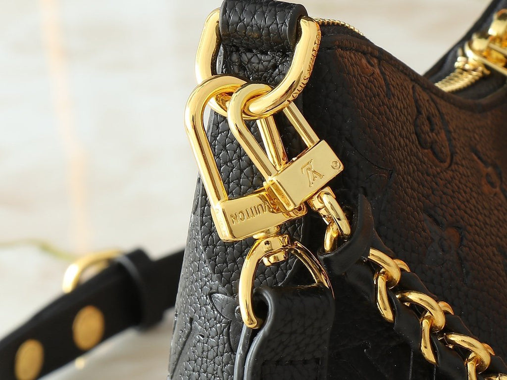 Louis Vuitton Boulogne Embossed Monogram Shoulder Bag — detail