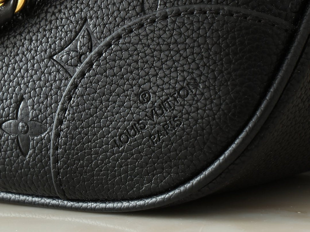 Louis Vuitton Boulogne Embossed Monogram Shoulder Bag — detail