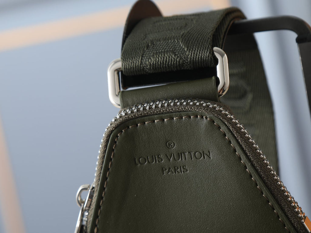 Louis Vuitton Avenue Monogram Eclipse Sling Bag — detail