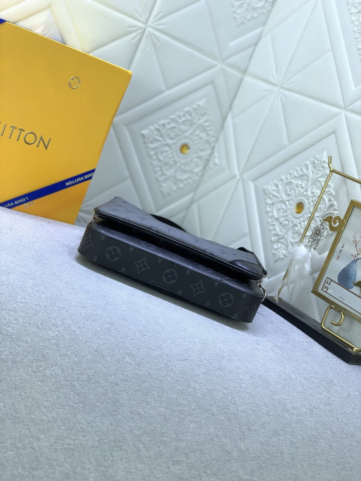 Louis Vuitton Trio Monogram Eclipse Messenger Bag — side