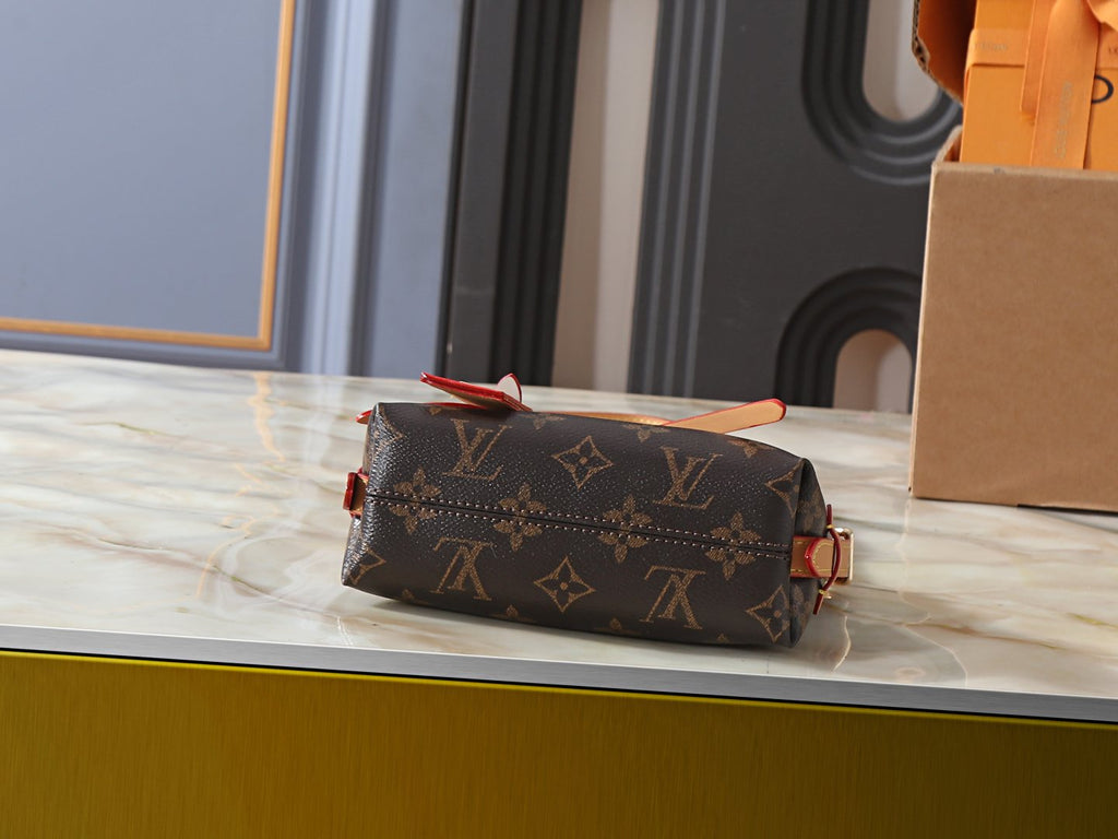 Louis Vuitton Nano CarryAll Monogram Handbag — detail