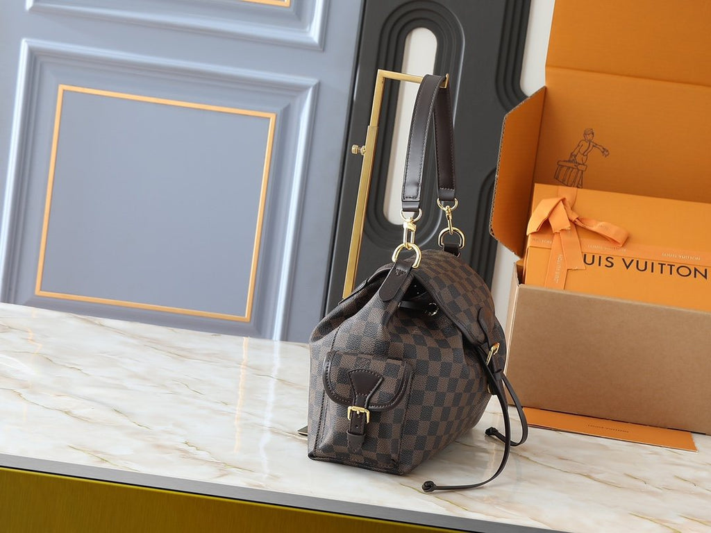 Louis Vuitton Odysée Checkerboard Shoulder Bag — side