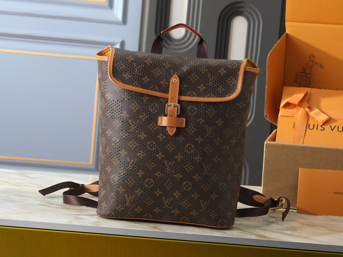 Louis Vuitton Flaneur Monogram Grid Backpack — hero