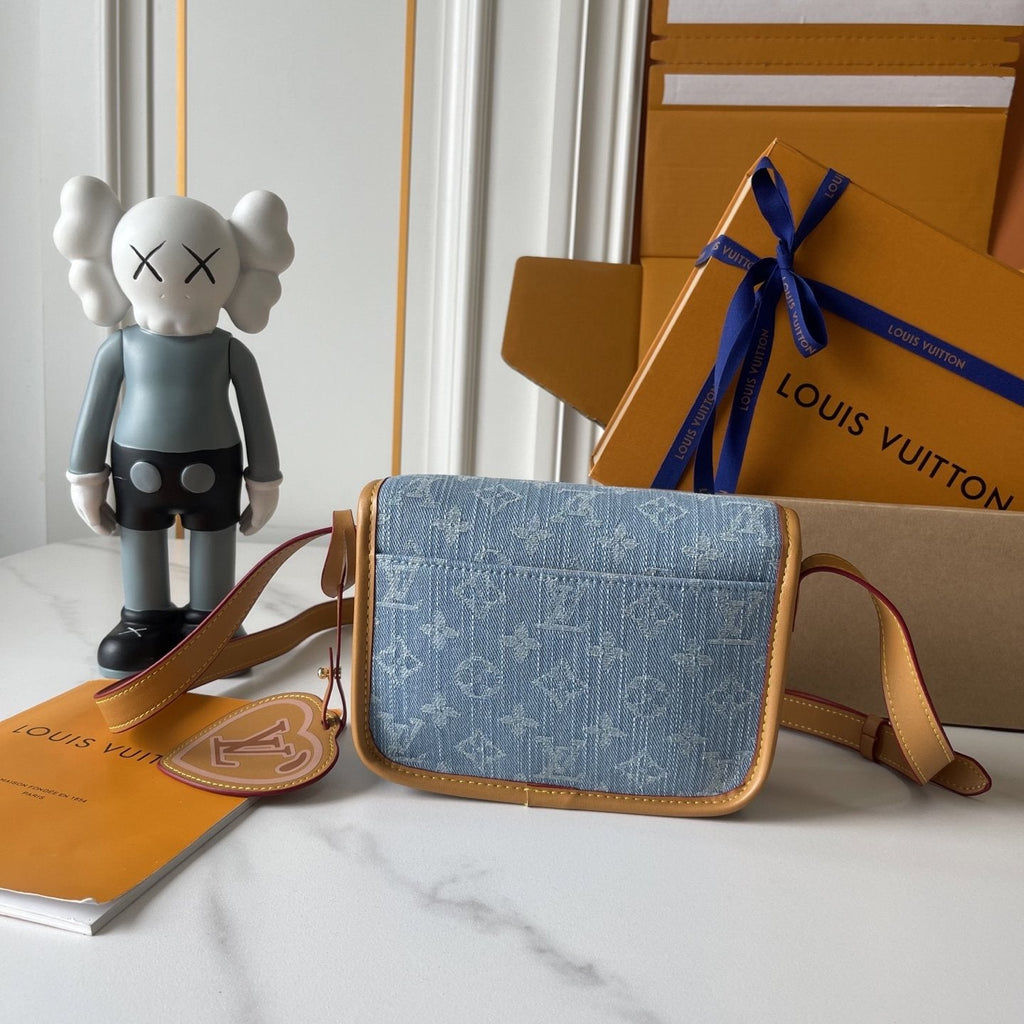 Louis Vuitton Satchel Mini Monogram Crossbody Bag — back