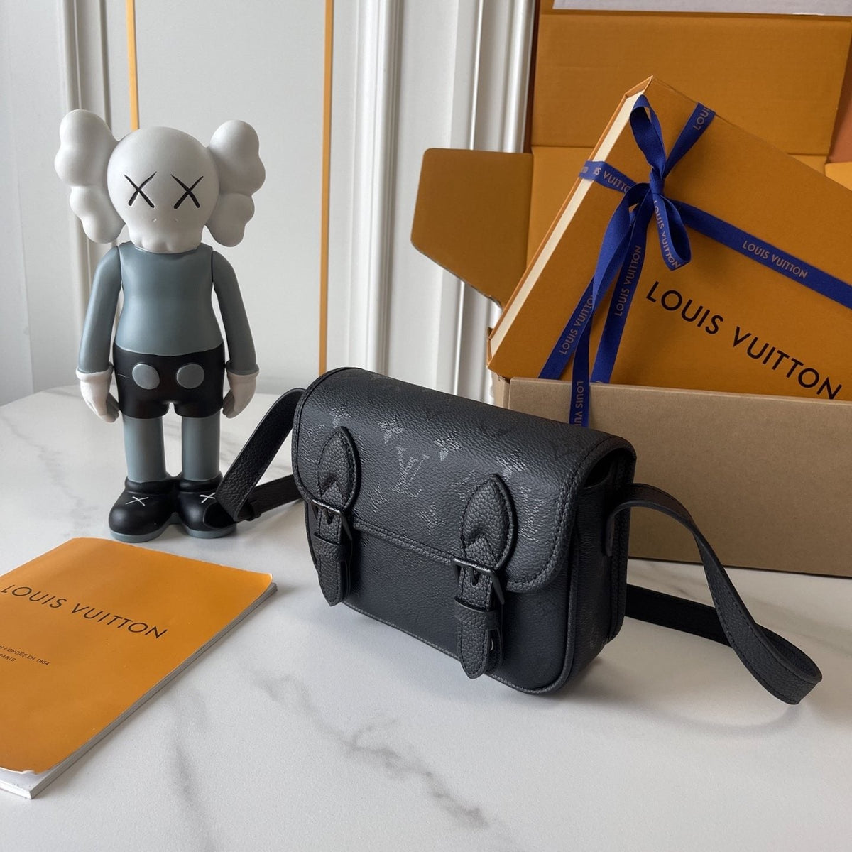 Louis Vuitton Satchel Mini Monogram Crossbody Bag — side