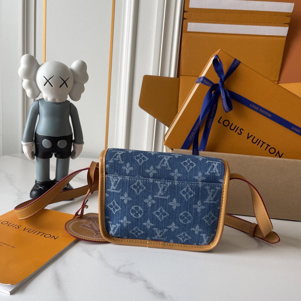 Louis Vuitton Satchel Mini Monogram Crossbody Bag — back
