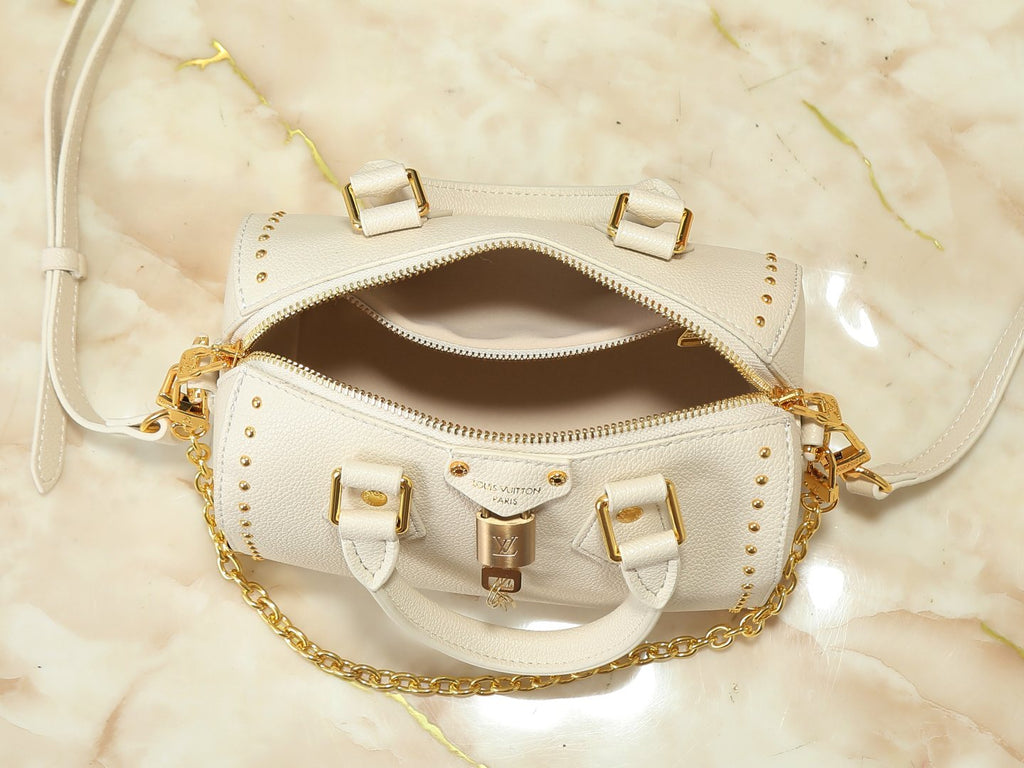 Louis Vuitton Speedy Trunk Handbag — detail