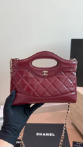 Chanel 31 Bag Quilted Cutout-Handle Handbag — hero