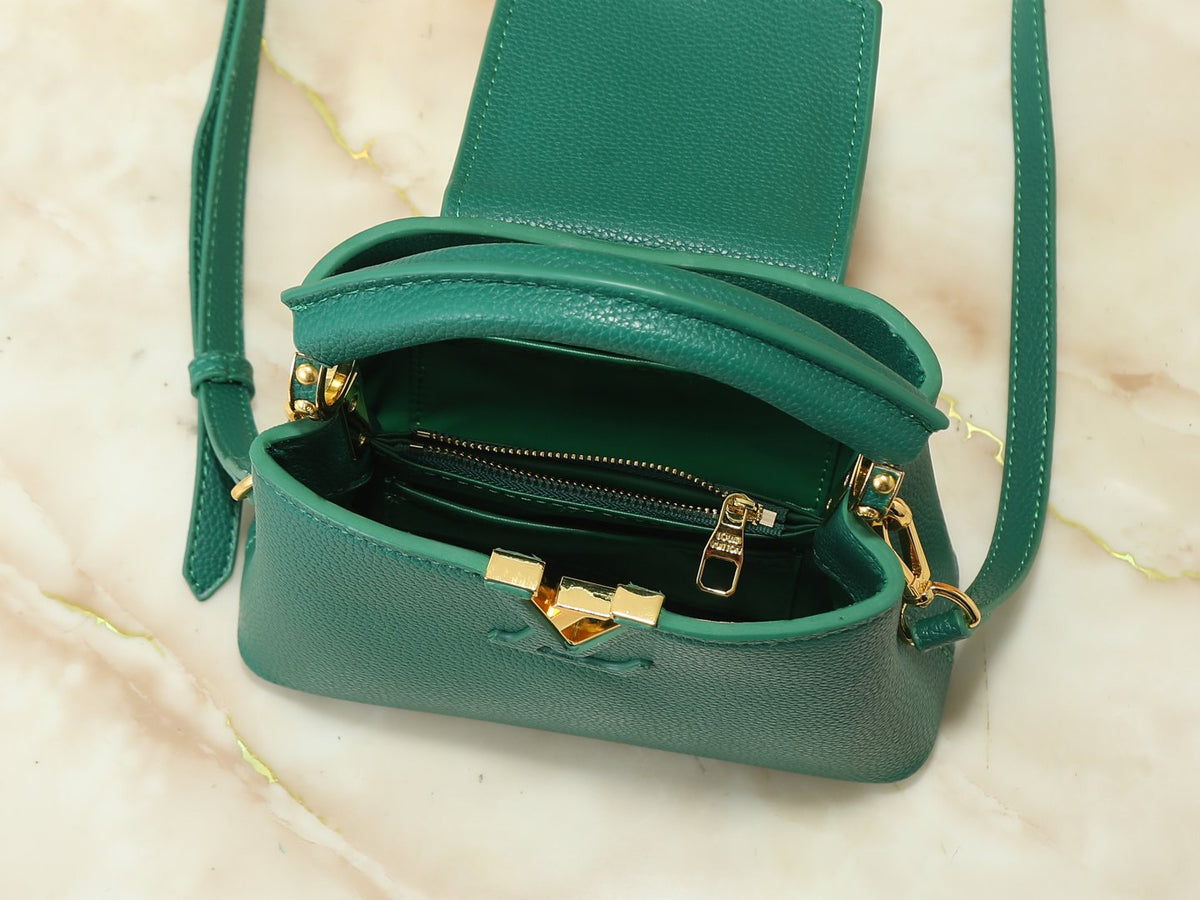 Louis Vuitton Capucines Top-Handle Handbag — detail
