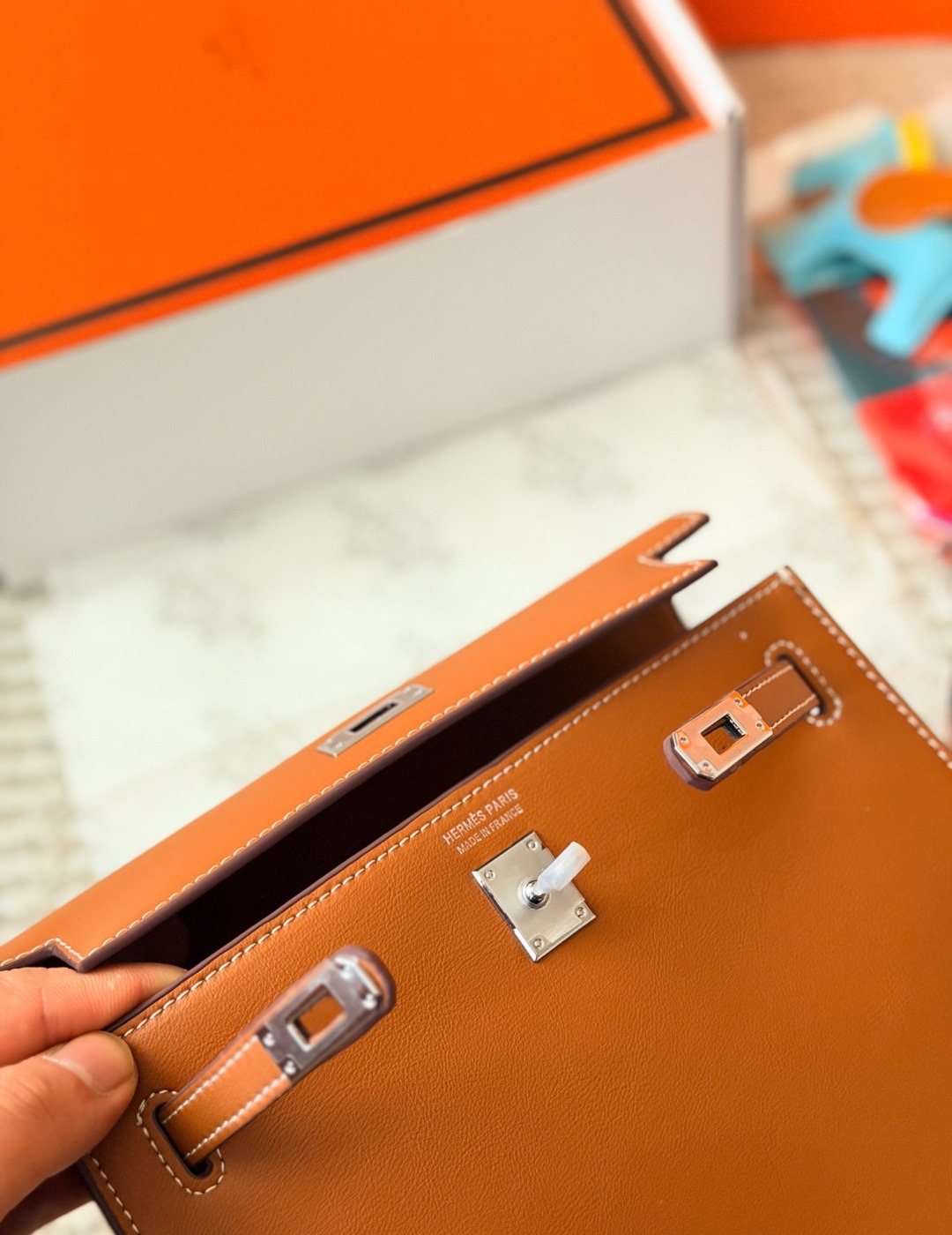 Hermès Kelly Danse Convertible Shoulder Bag — detail