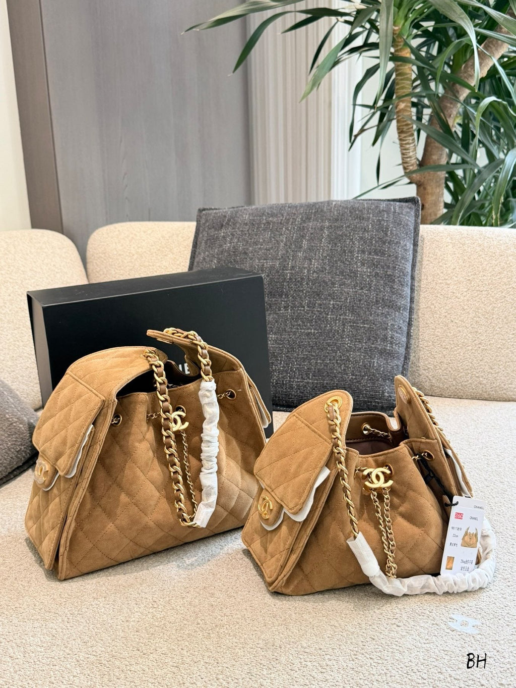 Chanel 25 Quilted Shoulder Bag — comparison