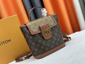 Louis Vuitton Contrast-Flap Monogram Backpack — hero