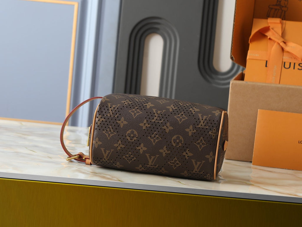 Louis Vuitton Locker Dopp Kit Monogram Toiletry Bag — back