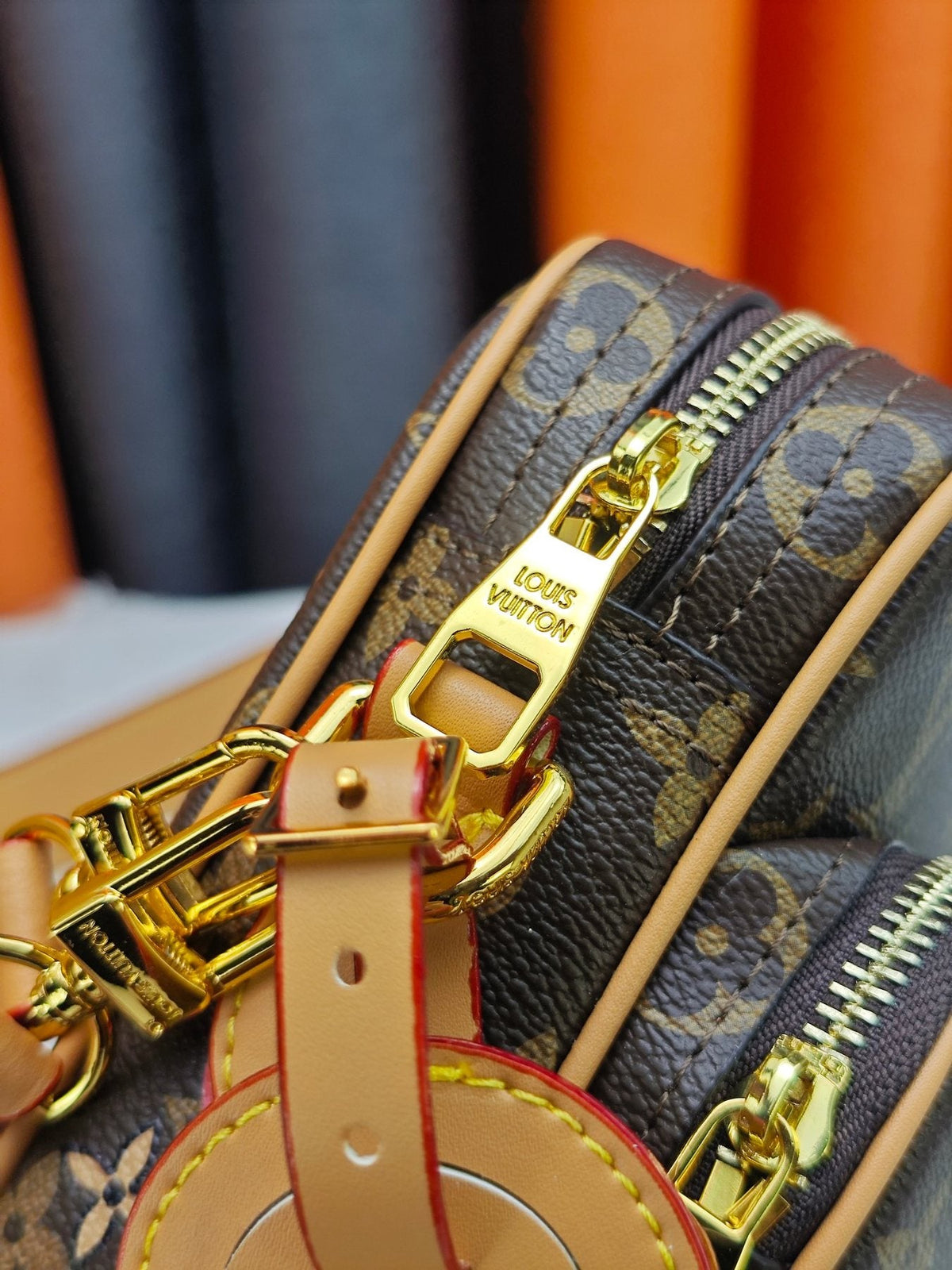 Louis Vuitton Nil Multicolor Monogram Crossbody Bag — detail