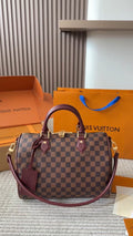 Louis Vuitton Speedy Damier Ebene Satchel — hero