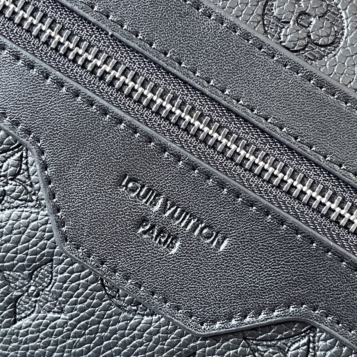 Louis Vuitton Courrier Monogram Messenger Bag — detail