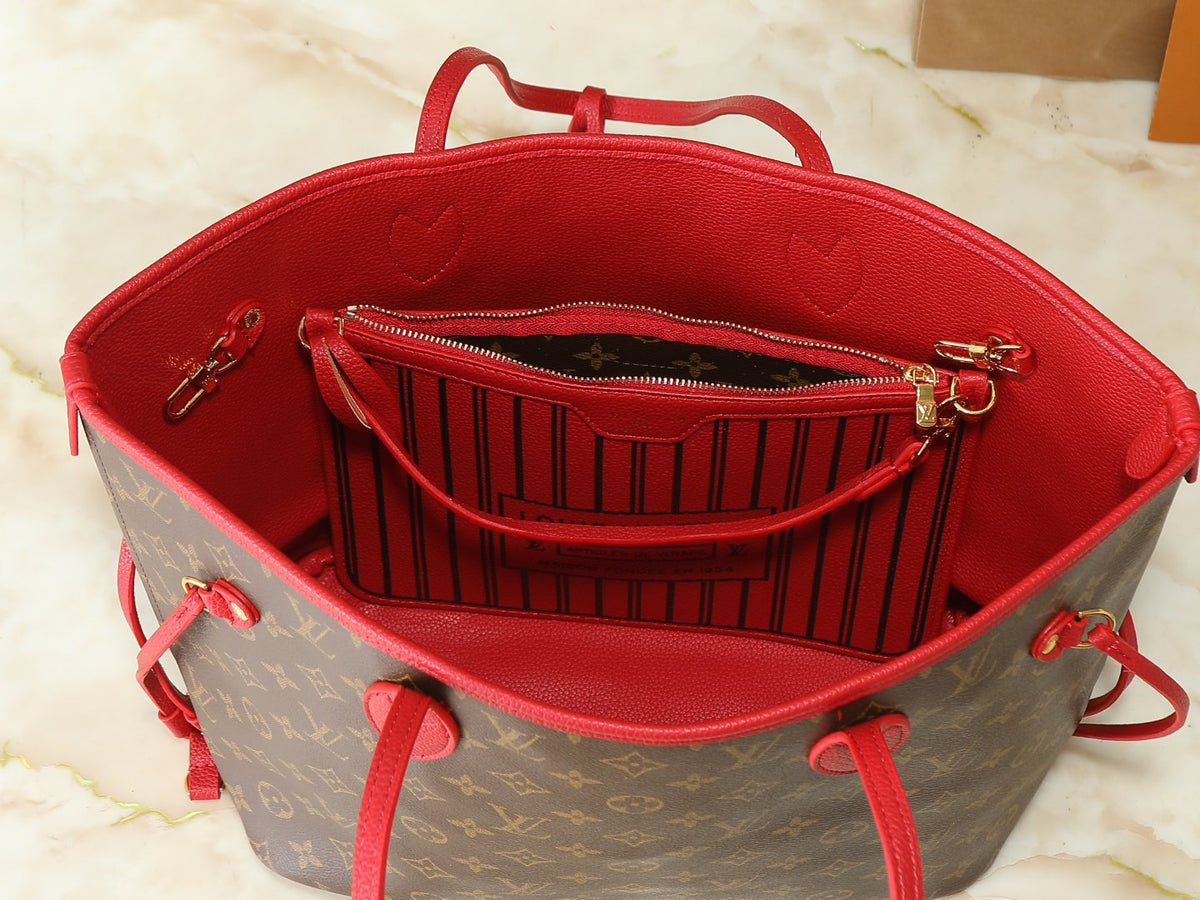 Louis Vuitton Neverfull Inside Out Tote Bag — detail
