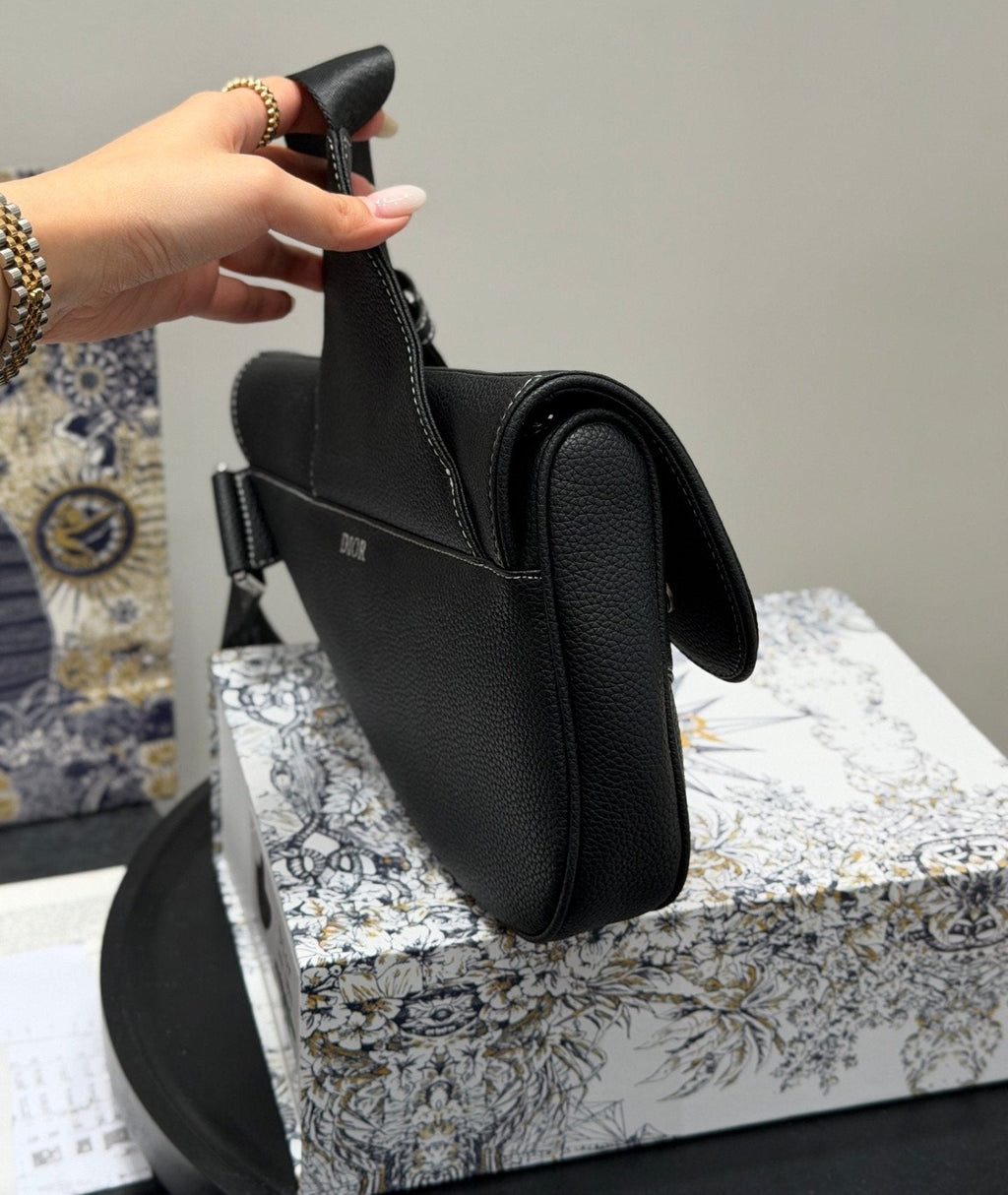Dior Homme Saddle Crossbody Bag — side