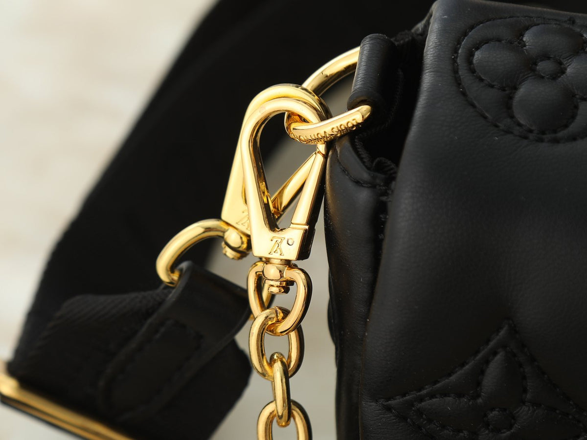 Louis Vuitton Bubblegram Wallet on Strap — detail