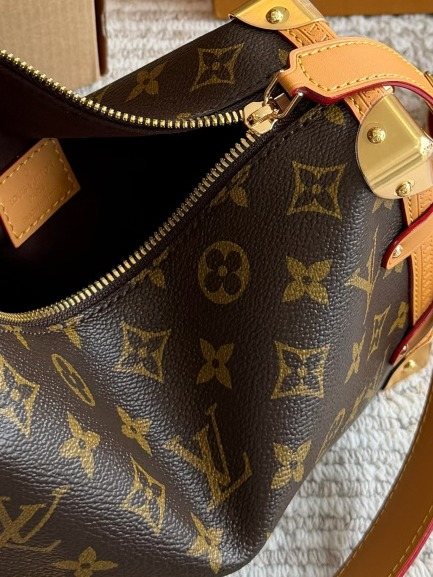 Louis Vuitton Side Trunk Monogram Handbag — detail