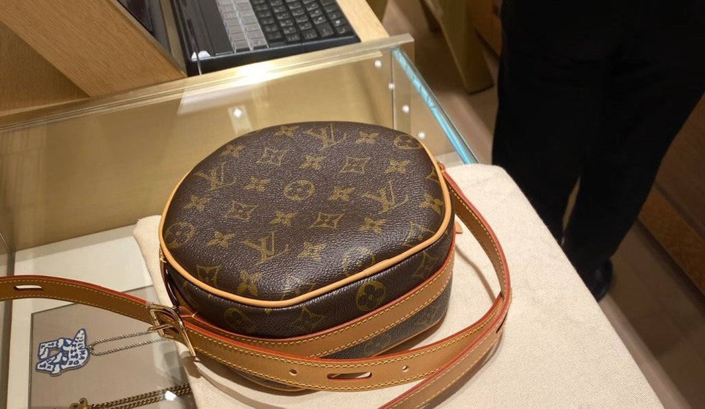 Louis Vuitton Round Monogram Crossbody Bag — side