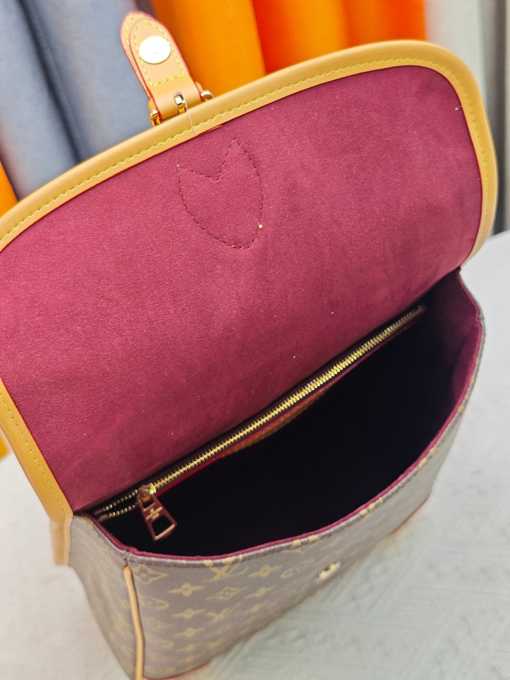 Louis Vuitton Diane Monogram Backpack — detail