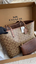 Coach City Monogram Tote — hero