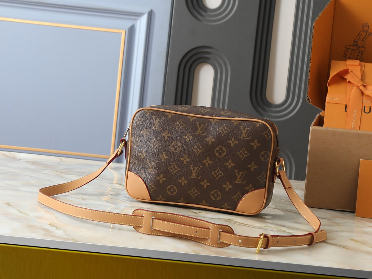 Louis Vuitton Monogram Camera Crossbody Bag — back