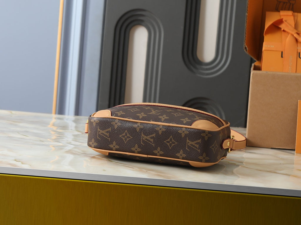 Louis Vuitton Monogram Camera Crossbody Bag — detail