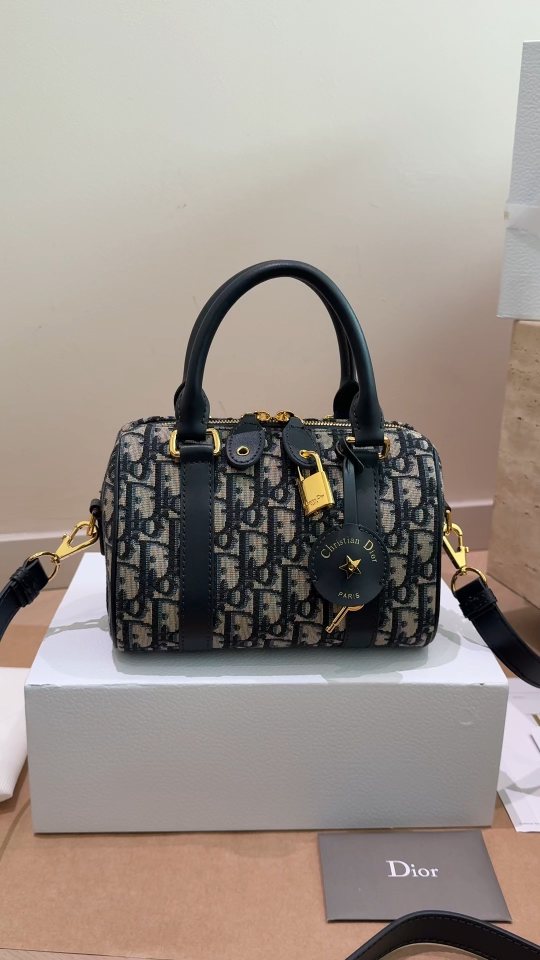Dior Groove Zip-Top Boston Bag — hero