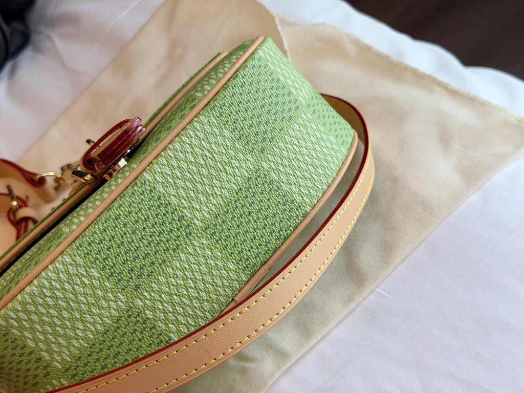 Louis Vuitton Curved-Flap Messenger Bag — side