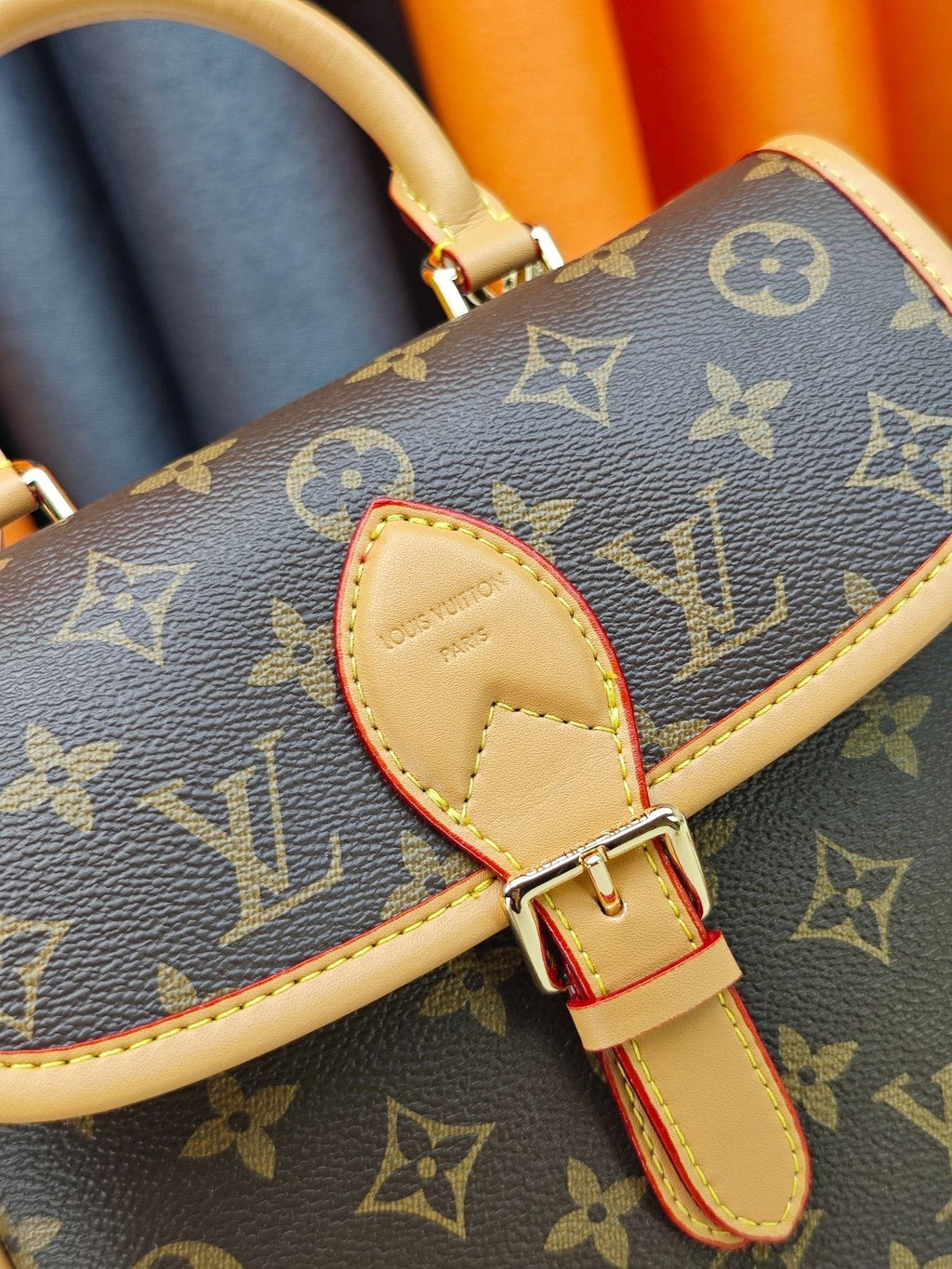 Louis Vuitton Diane Monogram Backpack — detail
