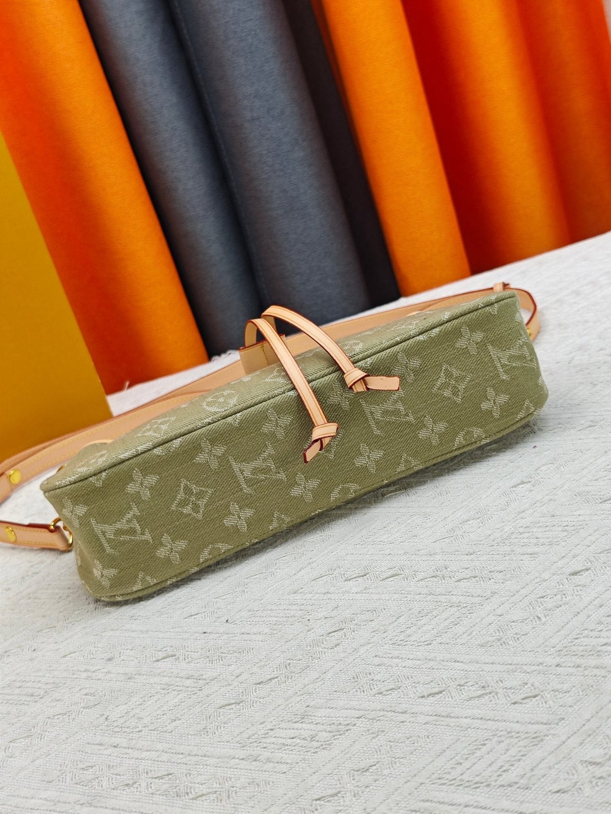 Louis Vuitton Nano Frivole Monogram Drawstring Bag — back