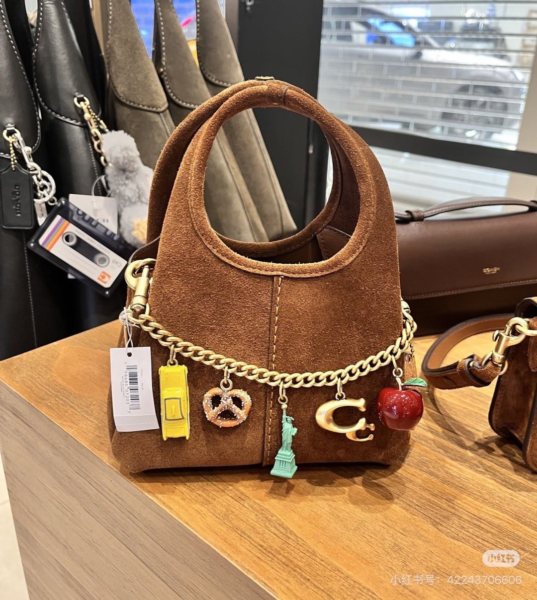Coach Lana Charm Chain Handbag — front