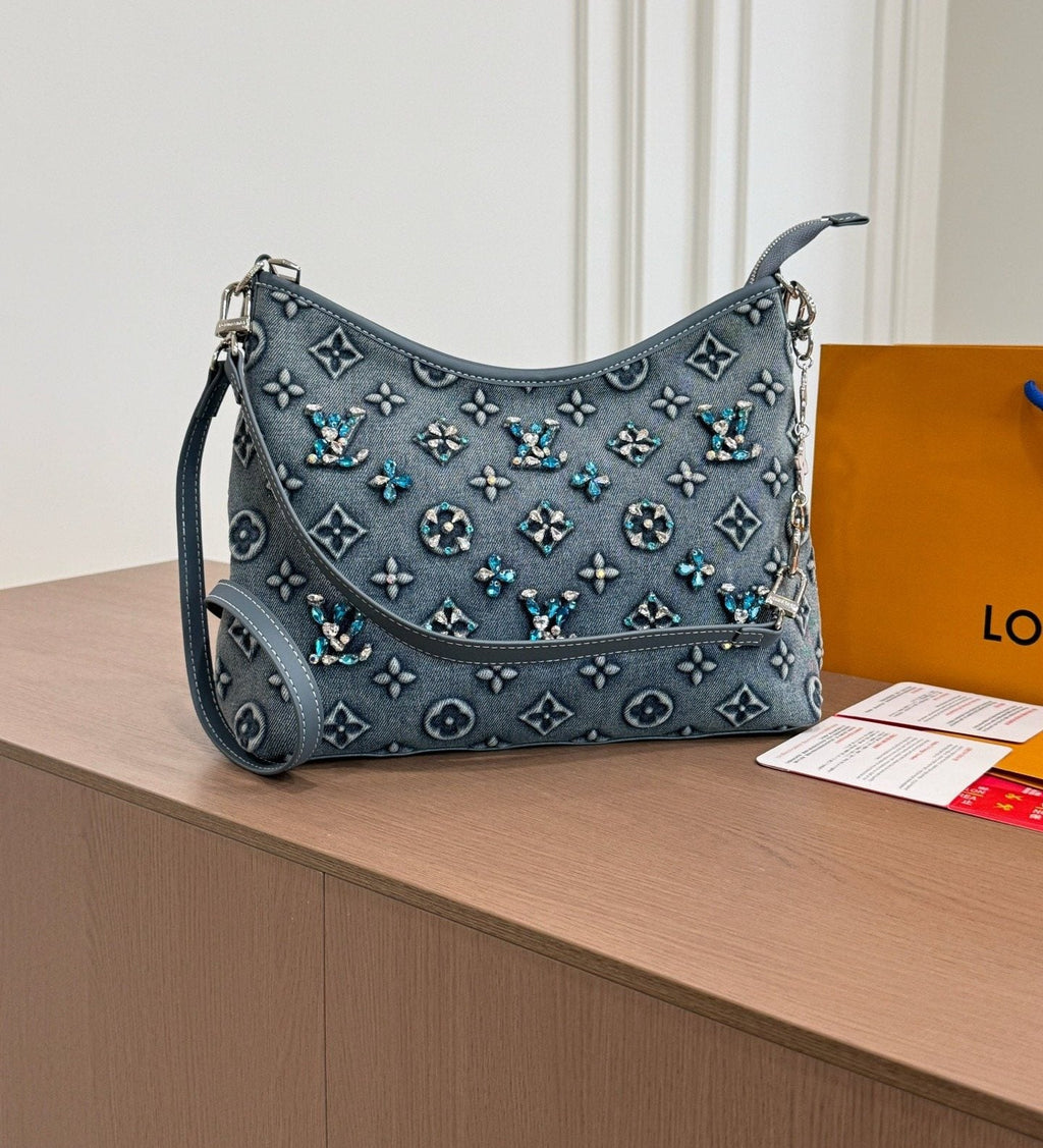 Louis Vuitton Embellished Curved-Top Shoulder Bag — hero