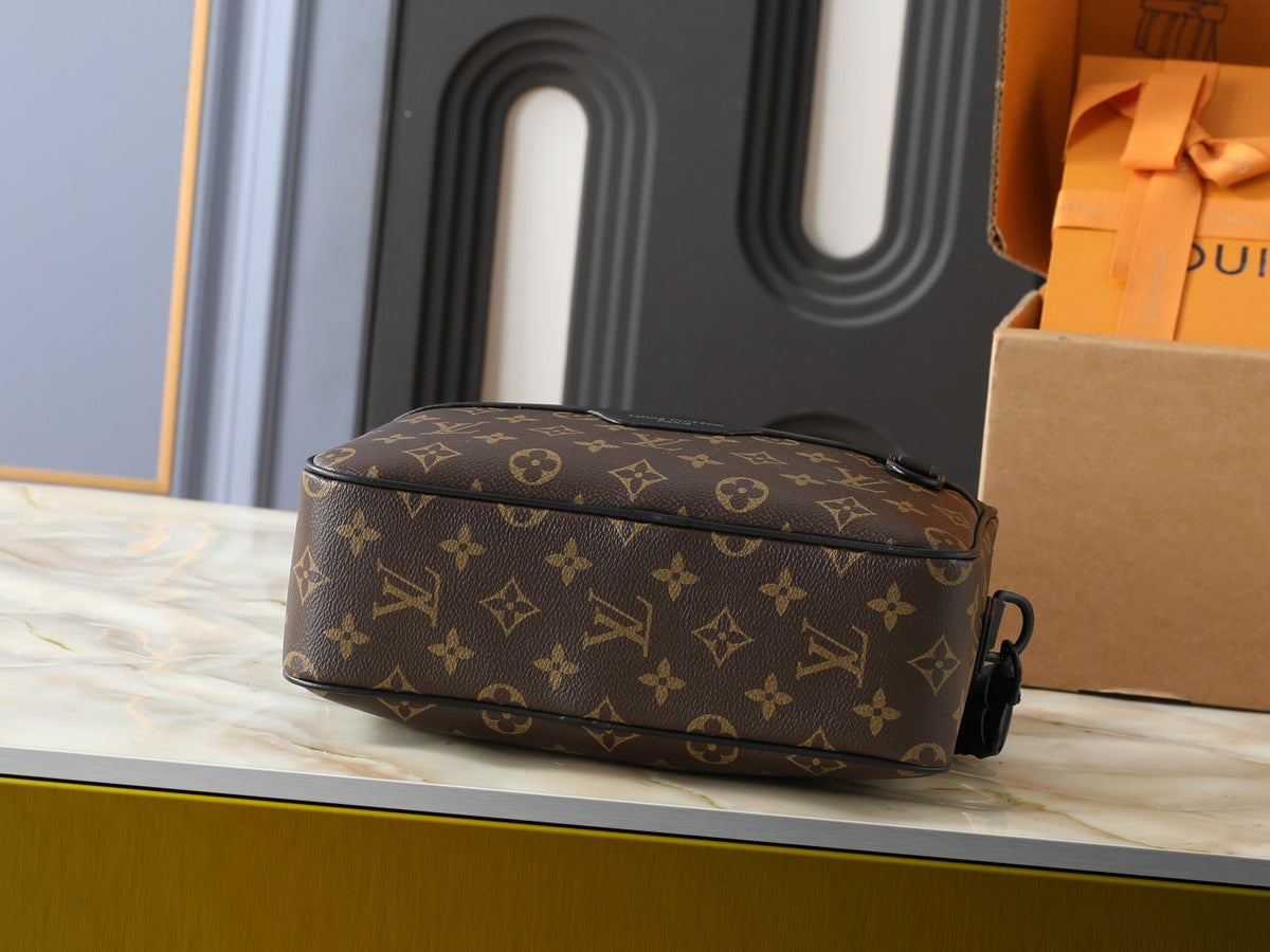 Louis Vuitton Alpha Monogram Messenger Bag — detail