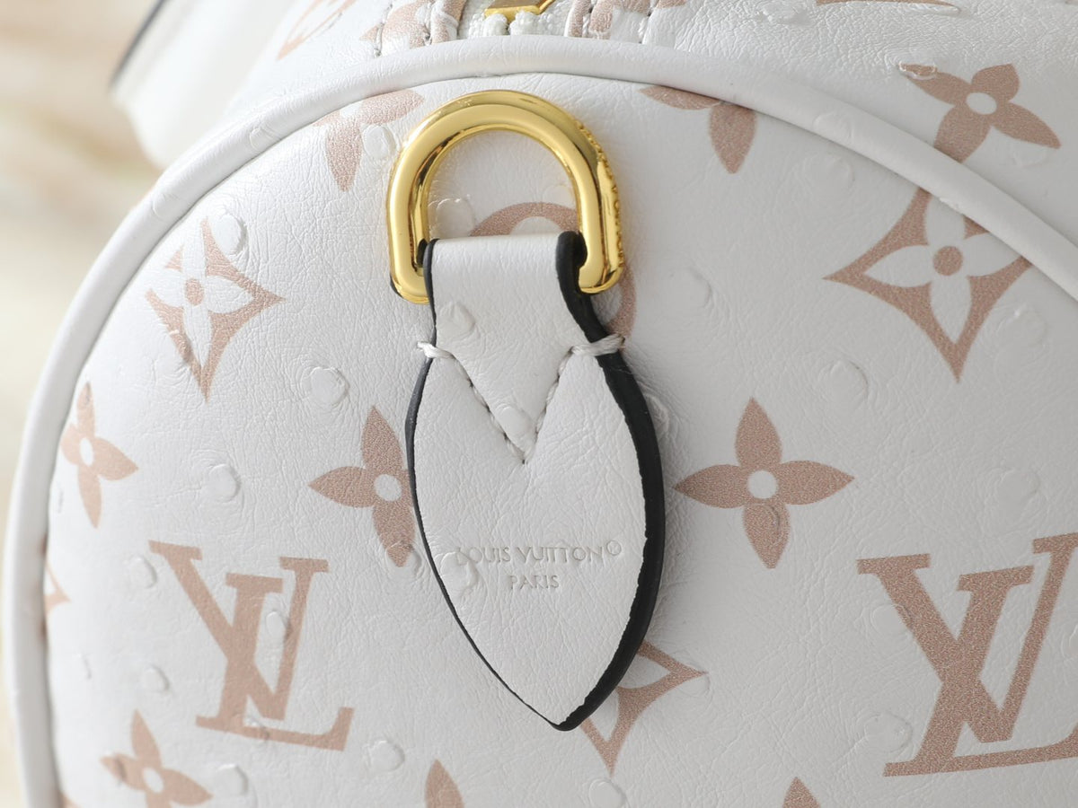 Louis Vuitton Speedy Soft Bandoulière Monogram Bag — detail