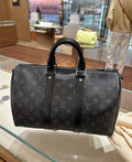 Louis Vuitton Keepall Monogram Barrel Duffel Bag — hero