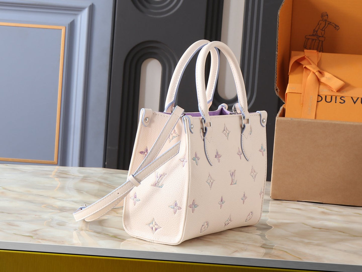 Louis Vuitton OnTheGo Structured Tote Bag — side