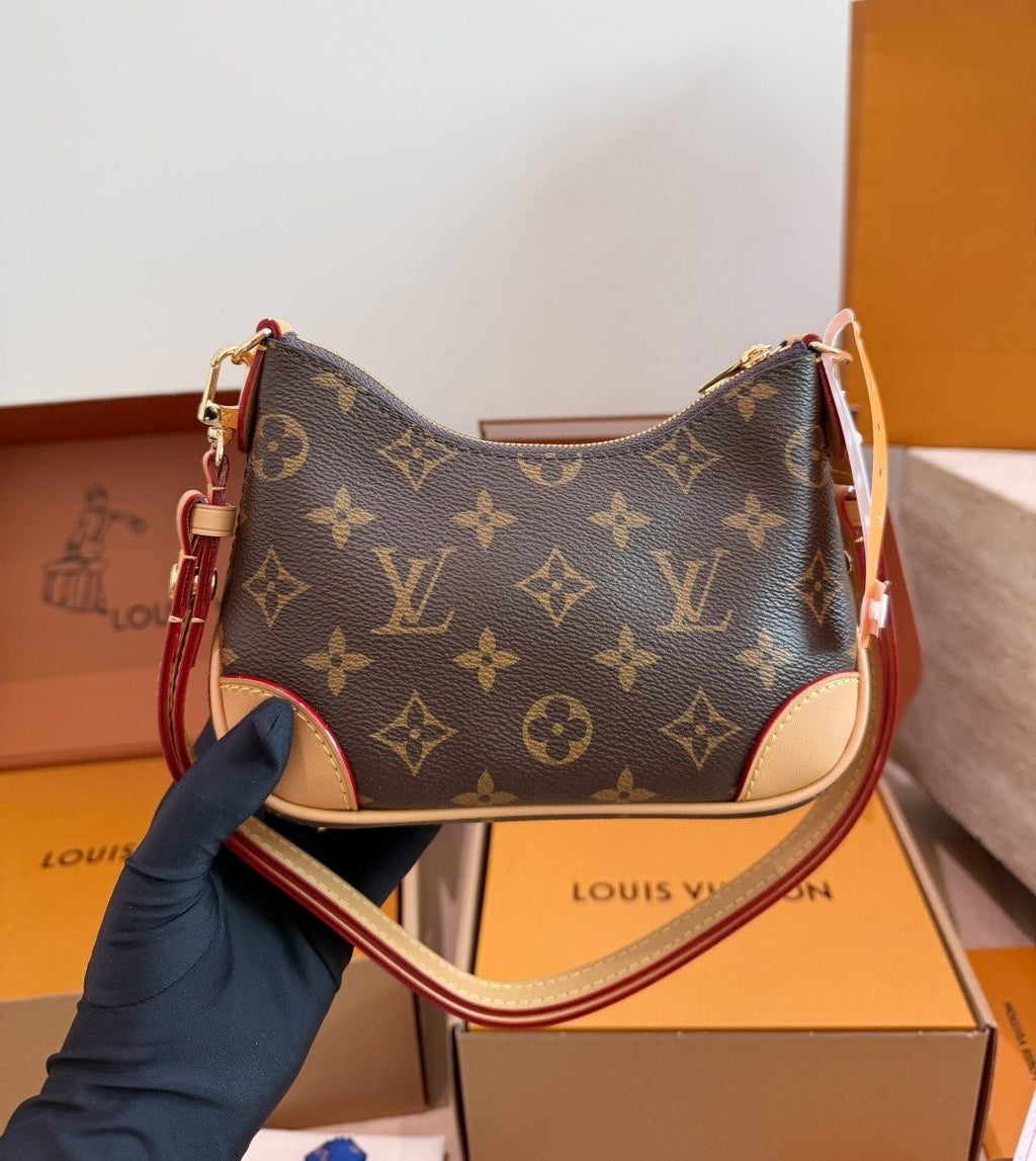 Louis Vuitton Monogram Crescent Shoulder Bag — back