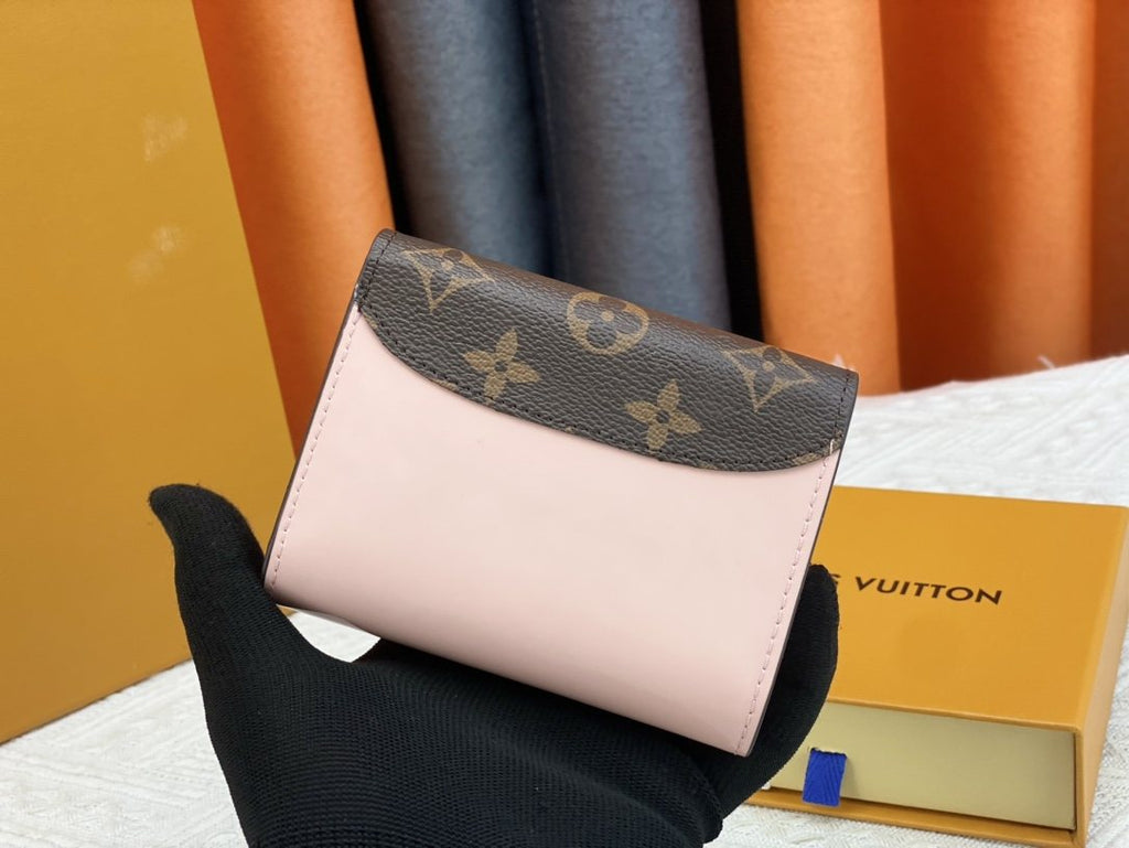 Louis Vuitton Monogram Trunk-Clasp Compact Wallet — back