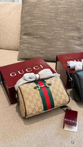 Gucci Horsebit Top-Handle Camera Bag — front