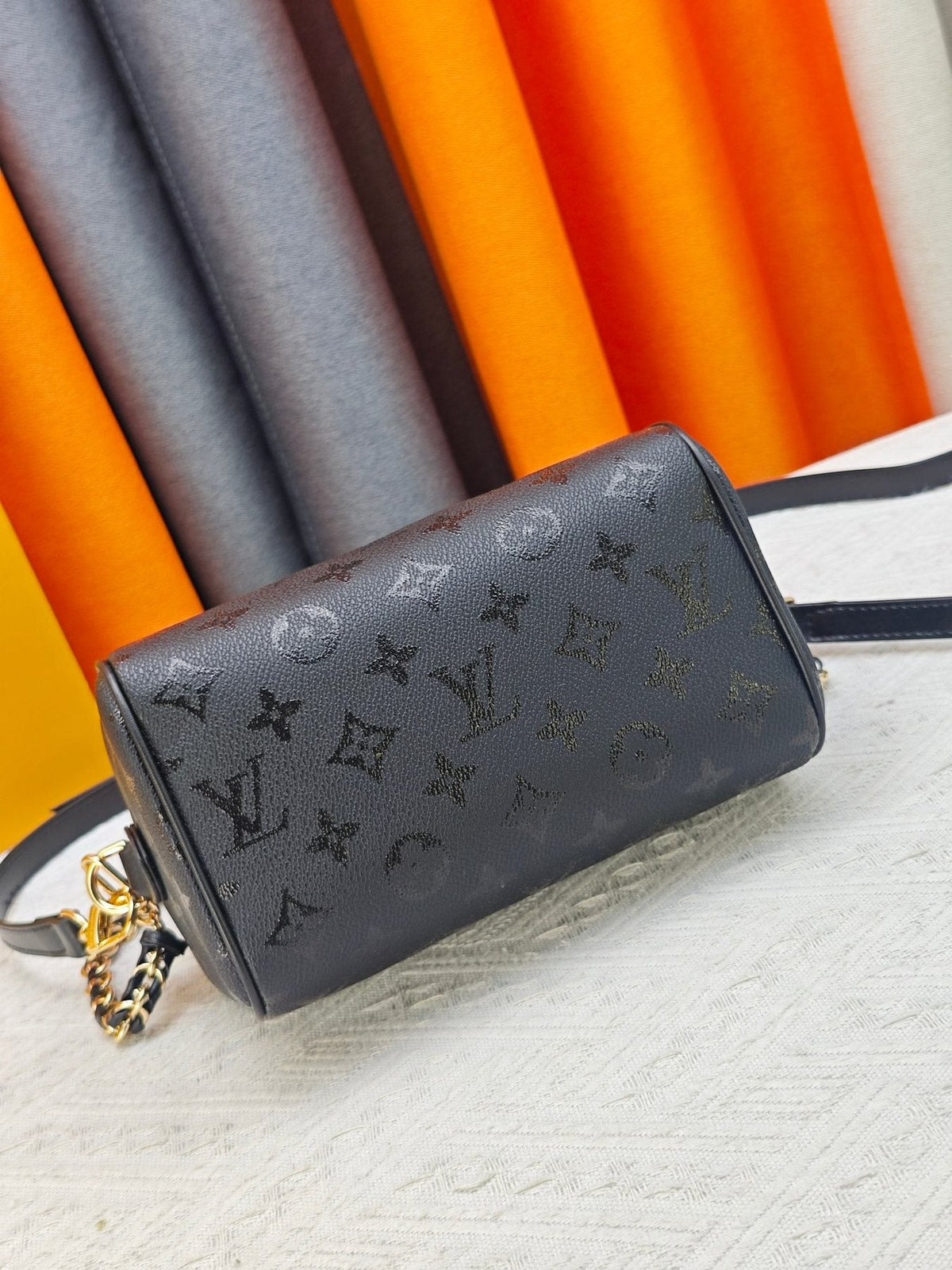Louis Vuitton Speedy Bandoulière Tonal Monogram Bag — detail
