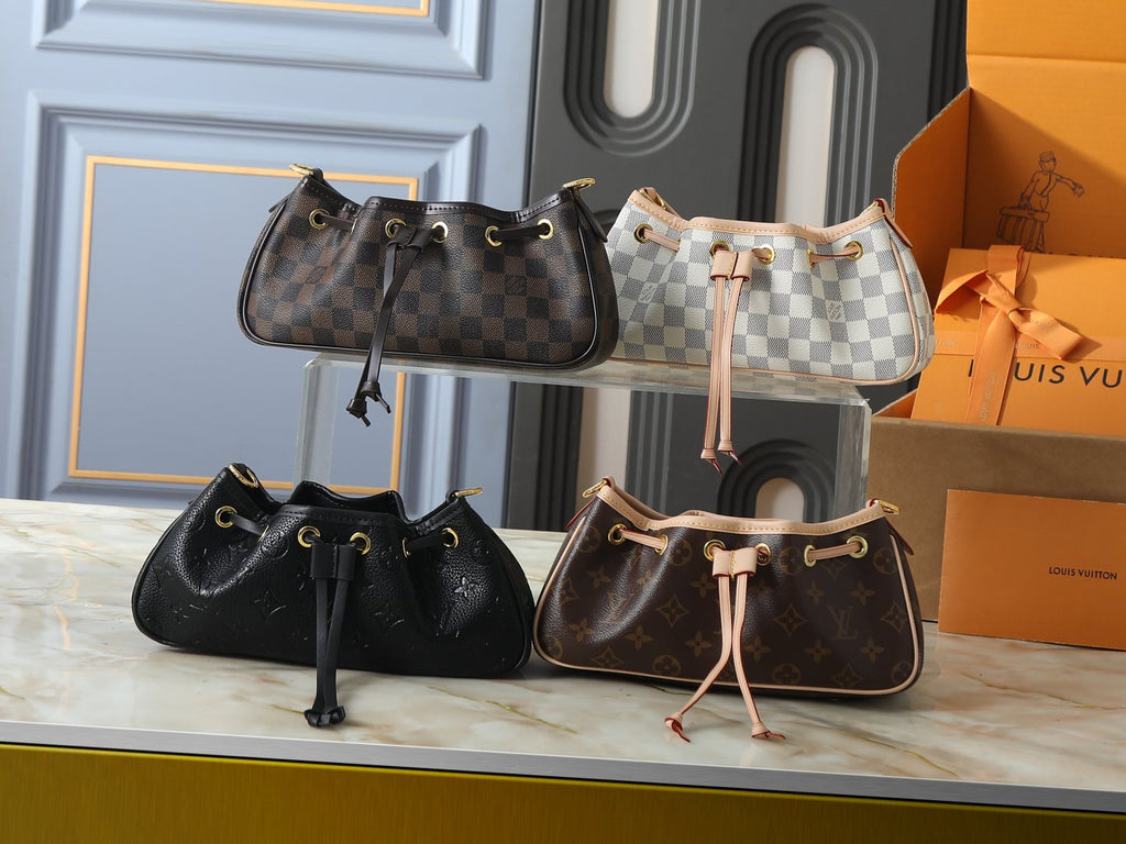 Louis Vuitton Nano Frivole Drawstring Shoulder Bag — comparison