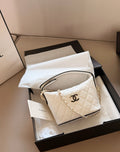 Chanel Quilted Box Top-Handle Bag — hero