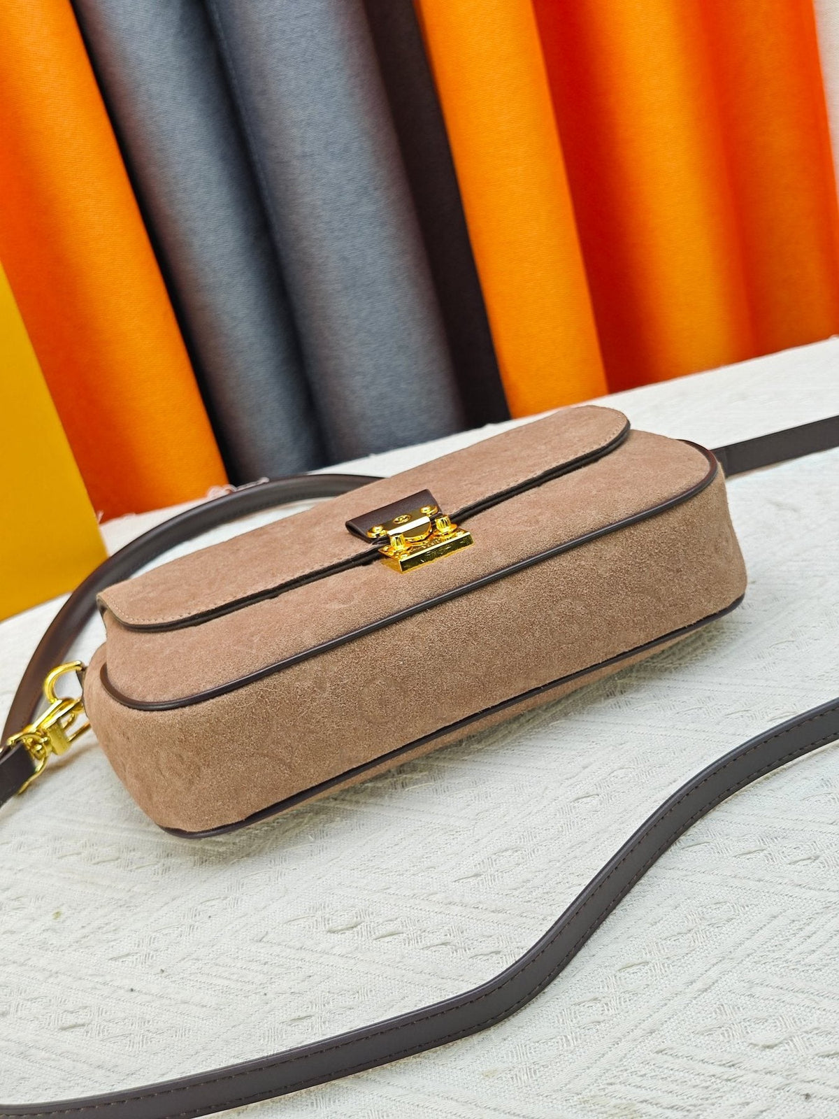 Louis Vuitton Pochette Métis Soft Monogram Empreinte Crossbody Bag — detail